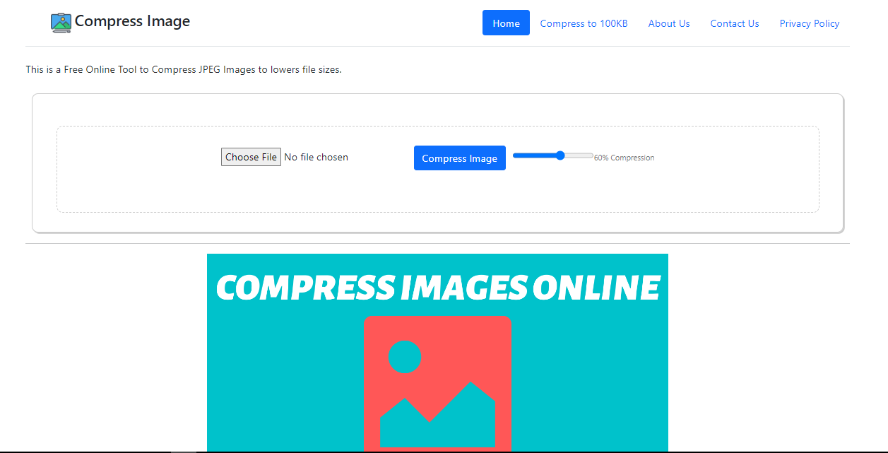 Compress Image Tool by An Analyzer